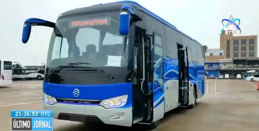 Bus Babadok Express Dili - Kupang Diresmikan Presiden Ramos Horta Dengan Harga Khusus
