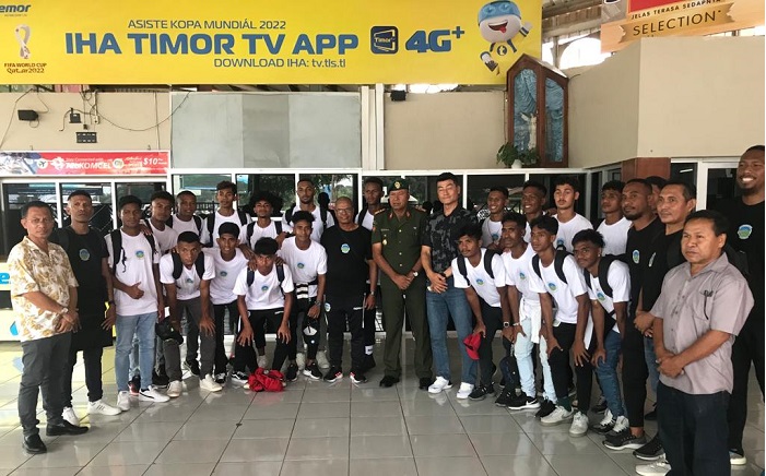 Uji Coba, Timnas Sepakbola Timor Leste Berangkat ke Thailand, Pertandingan Pertama Lawan Tuan Rumah