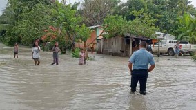 Gawat! Banjir di Manufahi Timor Leste, Rumah Dikosongkan, Petugas Evakuasi Warga