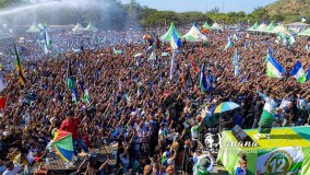 Lautan Manusia Padati Kota Dili, Hari Terakhir Kampanye CNRT Pimpinan Xanana Gusmao
