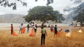 Pasca Kampanye Pemilu Parlemen Timor Leste, Sampah Menumpuk Dimana-mana