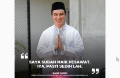 Sudah di Pesawat Baim Wong Batal Berangkat Naik Haji, Mengapa?