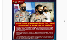 Ini Tiga Lokasi Dinyalir Sarang Perjudian di Semarang, Setelah Dicek Hasilnya....