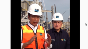 Presiden Tinjau Pembangunan Smelter Freeport di Gresik, Indonesia Melompat Jadi Negara Maju