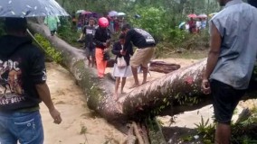 Foto-foto Bencana Alam yang Terjadi di Kotamadya Manufahi, Timor Leste