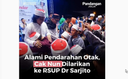 Cak Nun Alami Perdarahan Otak, Saat Ini Tak Sadarkan Diri di RSU Dr Sardjito Yogyakarta
