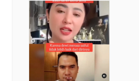 Saipul Jamil  Beri Saran, Dewi Perssik: Tak Usah Urus Aku, Buktikan Saja bahwa Kamu Lelaki Normal