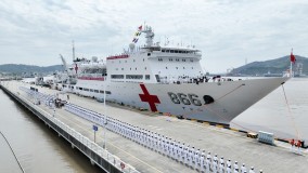 Kapal Rumah sakit AL China Berlayar Menuju Timor Leste