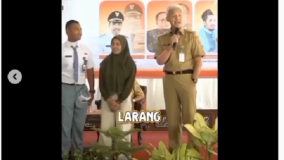Lakukan Pungli Berdalih Infaq, Ganjar Pranowo Pecat Kepala Sekolah SMKN1 Rembang