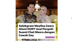Pergoki Suami Chatting Mesra dengan Pria Gay, Meylisa Zaahra Jadi Korban KDRT Hingga Rambutnya Rontok