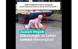 Cintya Harus Merangkak Jajakan Rempeyek Keliling Kampung, Mengais Sesuap Nasi di Surabaya
