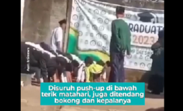 Push Up, Tendang Pantat dan Kepala di SMP Swasta Cianjur, Netizen: Nggak Selamat Itu OSIS dan Gurunya