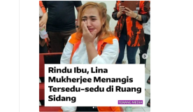 Memasuki Sidang Perdana Lina Mukerjee Menangis Lagi, Dia Mengaku Kangen pada Ibunda di Kalimantan!
