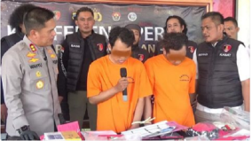 Diperoleh dari Jualbeli Online, Polisi Pekalongan Ringkus Dua Mahasiswa Pengedar Uang Palsu di Warung-warung