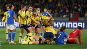 Piala Dunia Wanita 2023: Swedia Hancurkan Italia 5-0, Lolos 16 Besar