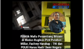 Marak Penambang Bitcoin di Medan, Fachmy Harahap: PLN Bisa Rugi Miliaran Rupiah Per  Bulan!