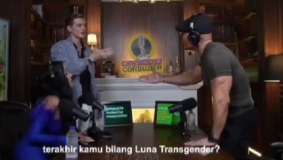 Ditanya Soal Transgender, Deddy Corbuzier Hampir Baku Hantam dengan Calon Suami Lucinta Luna
