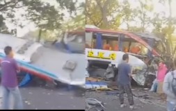 Sura Duar Keras Sekali Bus Sugeng Rahayu Adu Muka dengan Eka di Ngawi-Maospati, 4 Tewas