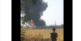 Dentuman Terdengar Hingga Radius 1 Km, Stasiun Pengisian Elpiji Meledak dan Terbakar Hebat di Indramayu