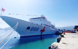Kapal China Peace Ark Berlabuh di Timor Leste, Menunjukkan Keakraban Kedua Negara