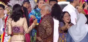 PM Xanana dan Ibu Negara Filipina Paling Seru Berjoget di Gala Dinner KTT ASEAN di Jakarta