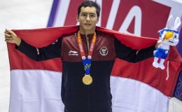 Blasteran Pontianak-Jerman, Felix Viktor Iberle Atlet Renang Indonesia Juara I Dunia 50 Meter di Israel