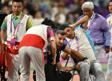 Ofisial Atletik Asian Games Alami Perdarahan dan Patah Kaki Tertimpa Palu