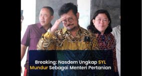 Pulang Ke Indonesia, Syahrul Yasin Limpo Mengundurkan Diri dari Jabatan Menteri Pertanian