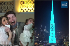 Umumkan Jenis Kelamin Anak, Pasangan Youtuber Dubai Ini Sewa Burj Khalifa Rp 1,4 Miliar 