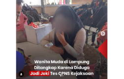 Temuan Kasus Tes Masuk CPNS Kejaksaan Lampung, Pengawasan Tangkap Perempuan Muda Ini