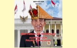 BEM UGM Menobatkan Jokowi Sebagai Alumnus Paling Memalukan, Ini Respon Jokowi