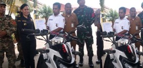 Sepeda Motor Gres Kawasaki Ninja Vixion Hilang di Perbatasan Timor Leste, Kini Telah Ditemukan dan Dikembalikan