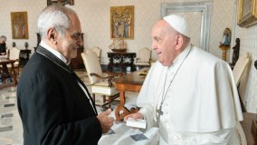 Paus Fransiskus Bertemu dengan Presiden Ramos Horta