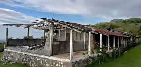 Atap Gedung Semburat, Lima Sekolah Dasar di Distrik Covalima Kondisinya Rusak Berat Akibat Serangan Angin Kencang
