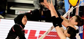 Atake Megawati kontra Hillstate iha Liga Voleibol Feto Korea hetan Sukses Ida-neebe Loos Hetan