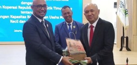 Kerjasama Kementerian Koperasi dan UMKM Indonesia dengan Koperasi Timor Leste
