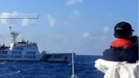 Kapal Penjaga Pantai Tiongkok Coba Memblokade Kapal Ilmuwan Filipina