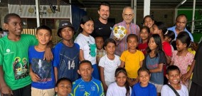 Pengalaman Instruktur Klinik Bola Australia Menarik Perhatian Presiden Timor Leste