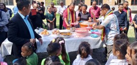 Pemberian Makan Gratis Pelajar Sekolah Dasar Farol Timor Leste Diberikan Selama Lima Hari