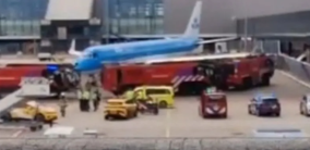 Seseorang Tewas di Bandara Schipol Tersedot Mesin Pesawat KLM