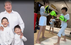 Cucu Sammo Hung yang Berusia 11 Tahun Mengesankan dengan Keterampilan Tinjunya
