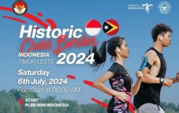 Historic Cross Border Run 2024 Pererat Hubungan  Antara Indonesia dan Timor Leste, Sukses Besar