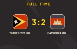 Timor Leste Raih Kemenangan Dramatis 3-2 Atas Kamboja di AFF U-19 2024, Ayo Rayakan 