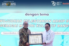 Raih Penghargaan dari ANRI, Kementerian ATR/BPN Upayakan Pengelolaan Arsip yang Semakin Baik