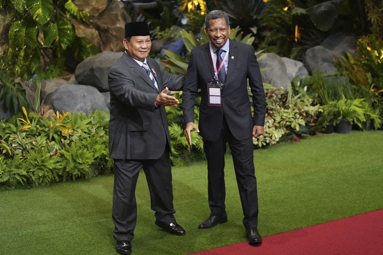 Prabowo dan Menhan Timor Leste